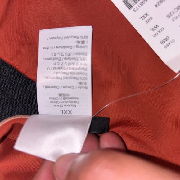 New J. Crew Curved Waist Cheeky Bikini Swim Bathing Suit Bottom Women's Size XXL - Picture 7 of 8